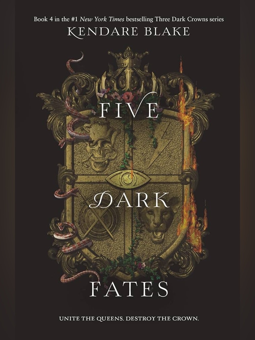 Five Dark Fates by - Black Decorative Coffee Table Book